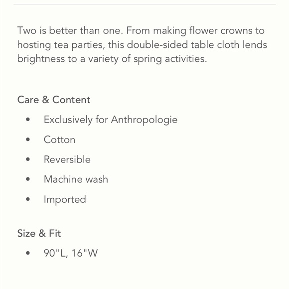 Lyla Floral Two Sided Runner * - Picture 4 of 10